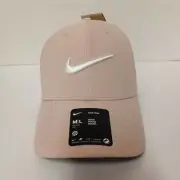 Nike Adult Dri-FIT Club Cap Structured Golf Hat M/L Pink Oxford and White NEW