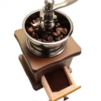 在飛比找蝦皮購物優惠-手動咖啡機咖啡豆研磨機手磨咖啡機手搖搖器家用手搖器便攜式磨豆