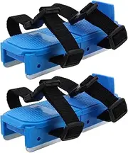 Milisten 1 Pair Toddler Ice Skates- Adjustable Kids Ice Skates with Strap Fastening for Toddlers, Kids, Junior Skater Blue