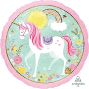 Unicorn Party Supplies - Magical Unicorn Foil Balloon - Large