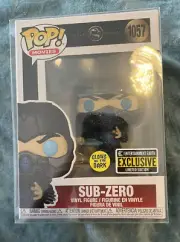 Mortal Kombat Sub-Zero Glow EE Exclusive Funko POP
