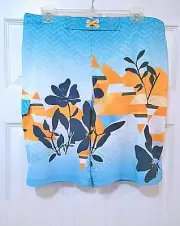 Wonder Nation Boys Swim Trunks / Shorts XL (14-16) Husky NWT / Leg pocket