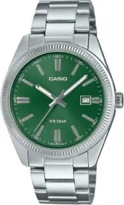 CASIO Collection MTP-1302D-3AJF Mens Watch Dark Green Dial Analog NEW From Japan