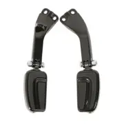 Passenger Footpeg Bracket Fit For Harley Dyna Wide Super Glide Fat Bob 2006-2017