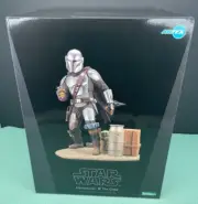 Kotobukiya ARTFX Star Wars The Mandalorian & The Child Grogu 1/7 Scale Model Kit