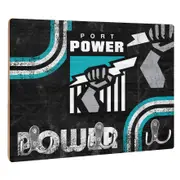 Port Adelaide Power Heritage Wall Key Rack