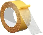 Double Sided Tape Rug Fix Tape Removable Residue Office 20 Meters Long High Adhesion Tape Sticky for Hotels Picture Hanging, 5cm Width
