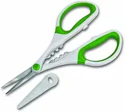 ZYLISS Herb Scissors - Trimming Weeds and Flower Buds, White/Green