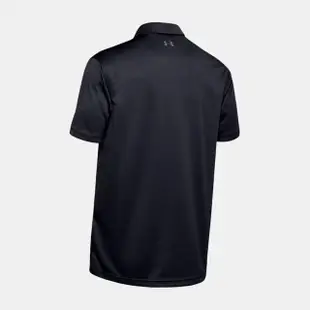 【UNDER ARMOUR】上衣 男款 短袖上衣 運動 POLO衫 Tech Polo 黑 1290140001(S1108)