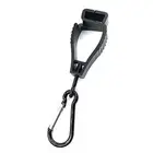 10PCS Work Glove Holders Black Plastic Easy Clean Portable Reusable Compact A