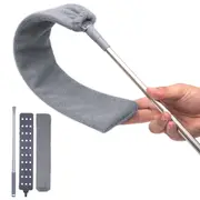 250CM Long Handle Retractable Gap Dust Cleaner Cleaning Tool With Microfiber Dusting Cloths