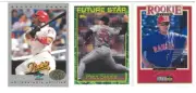 PAUL SHUEY WENDELL MAGEE KEVIN BROWN MLB ROOKIE CARDS 3pc Card Lot NM