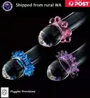 2pcs Silicone Cock Ring Delay Premature Ejaculation Condom Set Dick Lock Ring Ne