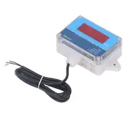 Motor Tachometer Speed Meter Sensor Waterproof LED Digital Display DC 8V‑24V