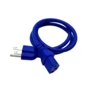 Blue Power Cord for PROMETHEAN PRM-45 PROJECTOR Replacement Cable 3ft