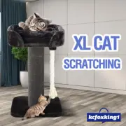 Cat Tree Scratching Post Tower Furniture Scratcher Climbing Frame 101CM w/ Rope