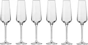 Krosno Avant-Garde Champagne Flute 180ML 6Pc Gift Boxed