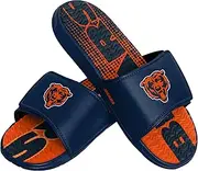 FOCO NCAA Mens NCAA College Team Sport Shower Gel Slide Flip Flop Sandals