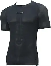 [SSK] PROEDGE Men's Short Sleeve Shirt, Cool Touch, Low Neck, Short Sleeve, Fitted Undershirt