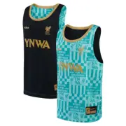 Nike Liverpool X LeBron James Kids Double Sided Basketball Jersey, XL (158-170)