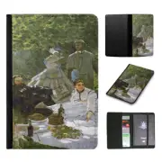 PASSPORT ITINERARY ORGANIZER|CLAUDE MONET - LE DEJEUNER SUR L'HERBE ART