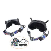 For DJI AVATA FPVG2 Graffiti Headband Dust-proof Storage Shading Power Cables