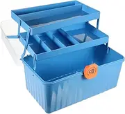 Capacity Portable First Aid Organizer Sturdy Transparent Medicine Storage Container with Handle for Home School Outdoor Use Multi Design for