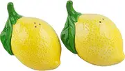 Lemon Shaped Salt & Pepper Shakers - Set-/2-4