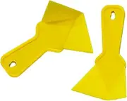 Generic 2 Pcs Drywall Corner Scraper Stucco Shovel Drywall Trowel Tool Plastic Inside Corner Trowel for Floor Wall Ceramic Tile Grout Construction Tools