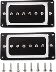 Metallor Humbucker Style Pickups Bridge and Neck Set for Les Paul P90 Style Electric Guitar. (CR)