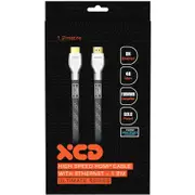 XCD Essentials Ultra High Speed Braided HDMI Cable 4K/8K 1.2m V2