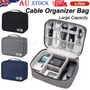 USB Storage Charger Cable Organizer Bags Travel Cases for Electronic Accessories