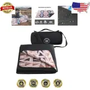 Durable Aztec Fleece Blanket - Windproof, Waterproof and Foldable for Adventures