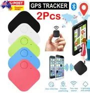 2x GPS Tracker Kids Pets Car Wallet Keys Kid Safe Alarm Locator Realtime Finder
