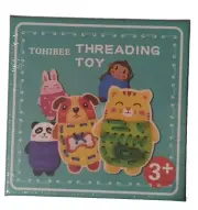 Wooden Lacing Cards Animals Threading Toys Sewing Cards for Kids Ages 4-8 Toys 3