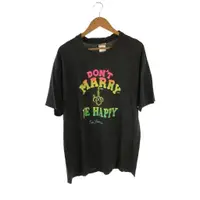 在飛比找蝦皮購物優惠-Hanes T恤 襯衫棉布 黑色 打印 90年代 日本直送 