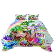 Unicorn Poop for Sale Funny Kids Fantasy Art Coverlet