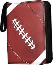 HONMEET Game Card Binder with Zipper Closure Capacity Sports Card Album for Collectors Multi Functional PU Material Design for Safe Storage