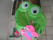 Frog Windsock colrful fun ribbit nylon new B14