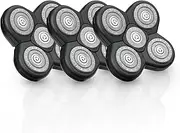 Freebird FlexSeries Official Blade 3 Pack Refills - No Irritation, Razor Bumps or Ingrown Hairs, Ultra-Sharp, Durable, ScalpSafe Design, QuickSnap Install, for 50 Shaves, Compatible with FlexSeries