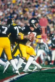 Quarterback Terry Bradshaw 1980's NFL Photo