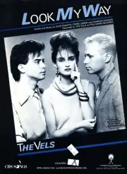 THE VELS LOOK MY WAY SHEET MUSIC PIANO/VOCAL/GUITAR/CHORDS 1985 RARE NEW ON SALE