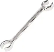 Brake Line Wrench, 10 mm x 12 mm Open Ring Spanner, Metric Double End Pipe Wrench for Hard to Reach, Confined Spaces