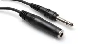 Hosa HPE-325 1/4 inch TRS to 1/4 inch TRS Headphone Extension Cable, 25 feet