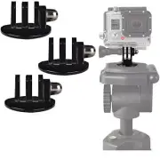 3-Pack Monopod Tripod Mount Adapter for GoPro HD Hero2 3 3+ 4 5 Mount