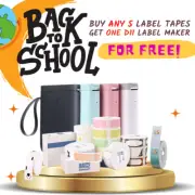 Buy FIVE NIIMBOT D11/D110 Label Tapes Get ONE FREE D11 Label Maker