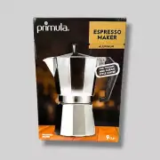 Primula | 9-Cup Stovetop Espresso & Coffee Maker | Tested Unit/Open Box | Excell