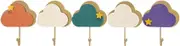 Coat Rack Wall Mount Modern Wall Clothes Rack Bedroom Door Clothes Hooks Hanging Racks Clothes Storage Racks Behind The Door Hooks Decorative Hanging Clothes Racks Wall Coat Hooks