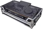 ProX XS-OPUSQUADW ATA Flight Style Carry Case For Pioneer Opus Quad DJ Controller with 1U Rack Space and Wheels