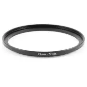 72mm-77mm 72mm to 77mm 72 - 77mm Step Up Ring Filter Adapter for Camera Lens